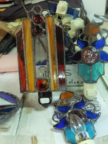 Macdonald Stained Glass nightlights
