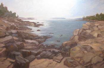 The Rocky Coast by Midge Coleman