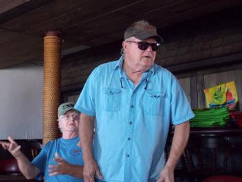 JIm Henderson, the man behind the whole idea. KATRINA CLARK/Boothbay Register