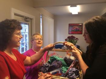 Jean Huber, Vickie Hersom, Julia Hatfield