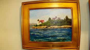 “Windy Day at Hendricks Head” Corinne McIntyre