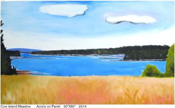 “Cow Island Meadow,” Jane Dahmen