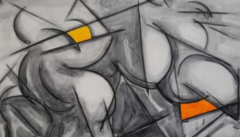 John Carnes, “Turbulence” is one of the artist’s works included in the Harlow Gallery exhibit, “The Long Distance Call,” opening Jan. 16. Carnes’ work is featured with that of Scott Minzy and Matt Demers. Courtesy of The Harlow Gallery John Carnes, “Turbulence”