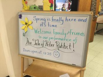 Welcome to the show in room 102 at Boothbay Region Elementary School. KATRINA CLARK/Boothbay Register