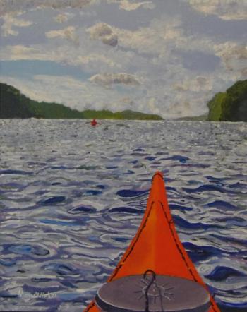 “Discovering,” Marv Wiehe, Bailey Island. “Discovering,”Marv Wiehe