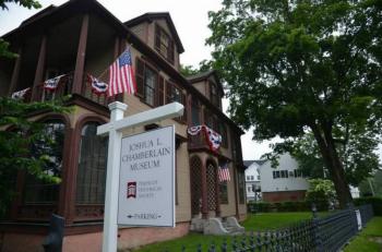 On Tuesday, June 2 at 7 p.m., the Boothbay Railway Village will launch its new Summer Lecture Series with a workshop entitled “Researching Family, House & Community History: Connecting people to the times and places where they lived.” Jennifer Blanchard, executive director of the Pejepscot Historical Society in Brunswick, will share the story of Civil War General Joshua L. Chamberlain. Chamberlain’s influence in the Brunswick community is an excellent example of how understanding the issues and conditions of a historical time period can enrich your research. Pictured Joshua L. Chamberlain Museum courtesy of the Pejepscot Historical Society. Courtesy photo