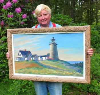 Lee Winslow Court painting