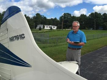 Rick Tetrev, Richard Tetrev, Wiscasset Municipal Airport