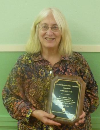 Lorraine Taft, Excellence in Forestry Education. Courtesy photo