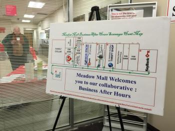The scavenger hunt map. Can you find all the answers? KATRINA CLARK/Boothbay Register