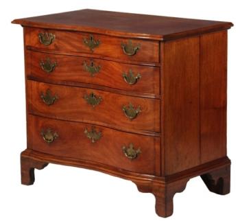 rare Boston c. 1770s Chippendale mahogany chest. rare Boston c. 1770s Chippendale mahogany chest