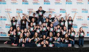 Boothbay Region YMCA Y-Arts students at the 2016 Junior Theater Festival. James Barker photos Boothbay Region YMCA Y-Arts 2016