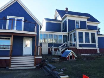There will be five new rental spaces when all is said and done, at the corner of McKown Street and Boothbay House Hill in Boothbay Harbor. SUZI THAYER/Boothbay Register
