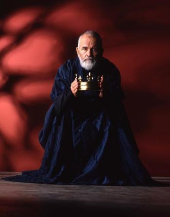 Ian Holm as King Lear
