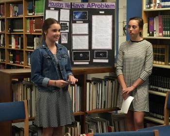Hali Goodwin and Ella Yentsch