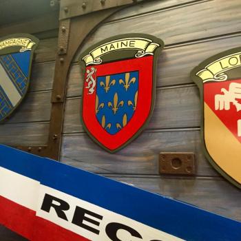 The state sign at La fête de la Francophonie des écoles. Courtesy of Natalie Gorey
