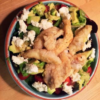 A hot chicken salad. What more can I say? SUZI THAYER/Boothbay Register