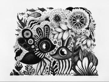 Andrea Dezsö's “Garden Beings”””