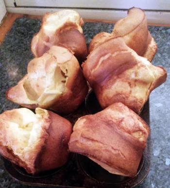 ‘Margaret’s Magnificent Popovers.’ Margaret Salt McLellan says her popovers are all about the flour. “Use bread flour! Slather with a high fat euro butter, and enjoy.” Courtesy of Margaret Salt McLellan
