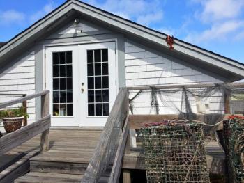 The new marine supply store at the Boothbay Lobster Wharf. SUZI THAYER/Boothbay Register