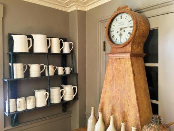Antique items at the Marston House in Wiscasset. SUZI THAYER/Boothbay Register