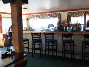 If three full service bars weren’t enough, this year a large new bar was added on the second floor overlooking the harbor. SUZI THAYER/Boothbay Register
