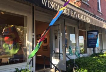Wiscasset Bay Gallery storefront. SUZI THAYER/Wiscasset Newspaper