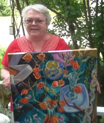 Maine artist Priscilla McCandless