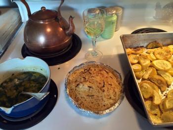 Sunday dinner – almost ready! SUZI THAYER/Boothbay Register