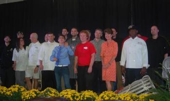 Lobster chefs at the 2016 Claw Down event. ART MAYERS/Boothbay Register