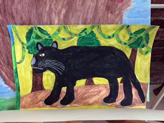 Painting by Barbara Welborn. Courtesy of Kimberly Welborn
