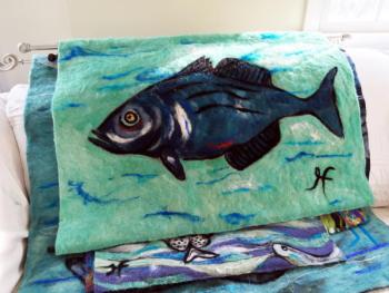 A happy fish by Helen Farnham. SUZI THAYER/Boothbay Register