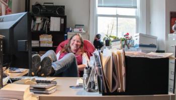 Cathy Sherrill in Opera House Office