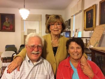 Laura Honey with Jim and Linda Metcalf