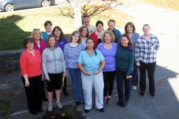 A before shot of some of the 57 members of The Big Money Weight Loss Challenge. KEVIN BURNHAM/Boothbay Register