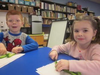 Members of Mrs. Spaulding’s “Team Veggie!” Courtesy of Lucy Ann Spaulding Courtesy of Lucy Ann Spaulding