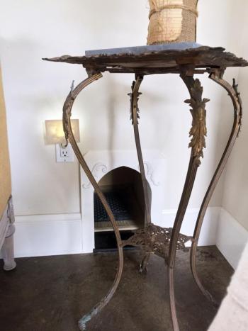 The door leading to TinkerBelle’s bathroom. SUZI THAYER/Boothbay Register