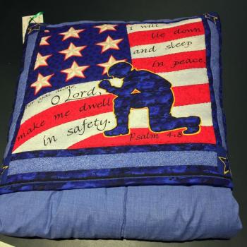 A “quillow’ made by the Kwilts 4 Kidz women. SUZI THAYER/Boothbay Register