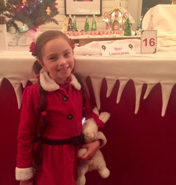 Best Landscaping: “Winter Wonderland” by Octavia Aurora. LISA KRISTOFF/Boothbay Register