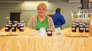 A craft fair participant. DIANE DORBIN/Boothbay Register Harbor Lights 2016, craft fair