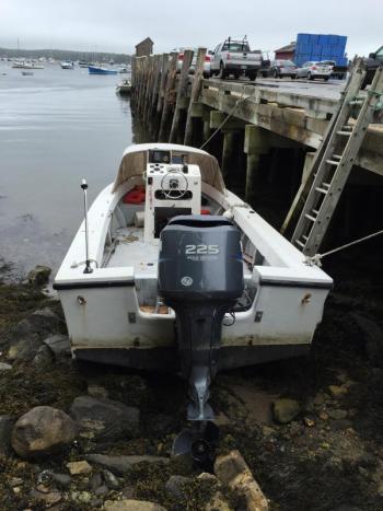 An accident involving this boat was one of the top 20 news stories of 2016. SUE MELLO/Boothbay Register