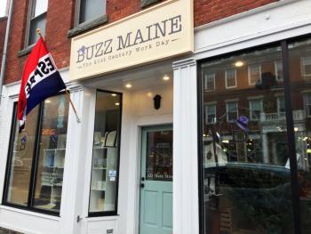 BUZZ MAINE was formed to bring people together in a modern take on the workday. SUZI THAYER/Boothbay Register