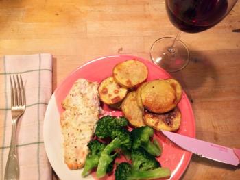 Unless you've been to my house for dinner, you haven't had my horseradish roasted salmon. SUZI THAYER/Boothbay Register
