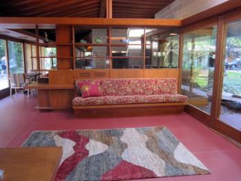 Among Sanchez’s design projects is the the Adelman house, designed by Frank Lloyd Wright, in Fox Point, Wisconsin. Courtesy of Ron Sanchez