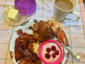 A pretty weekend breakfast at my house. SUZI THAYER/Boothbay Register