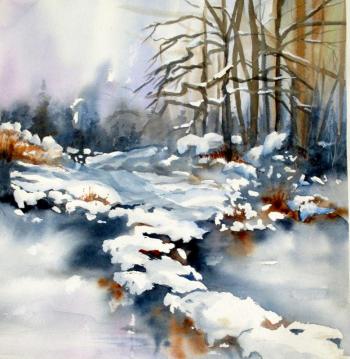 Peggy Farrell “Frozen Stream”