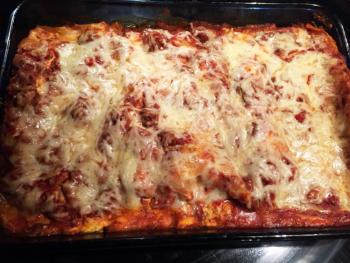 Sue Witt’s lasagna is a cut above the rest. SUZI THAYER/Boothbay Register