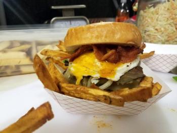 The ‘Beef Chief’ is one of Burgers&Freys’ most popular burgers. Courtesy of Colin Frey