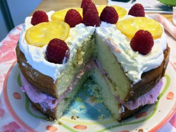 A Martha Stewart/Suzi Thayer lemon cake would make you a hero on Easter. SUZI THAYER/Boothbay Register