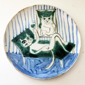 Cats plate/Andersen Design